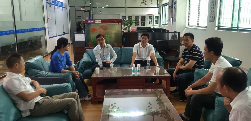 省发改委孙健军一行来阿秒光学调研产业转移工作