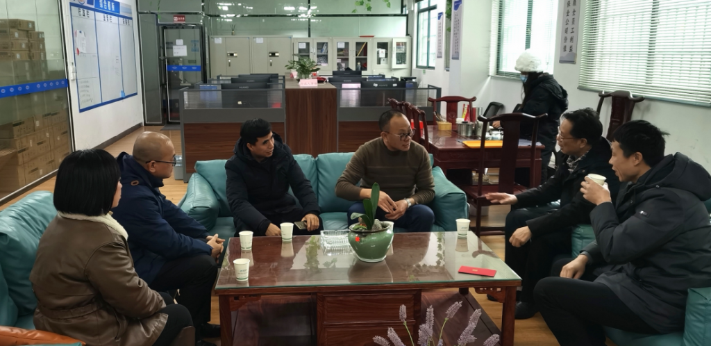 市科协一行前来我司开展走访慰问活动