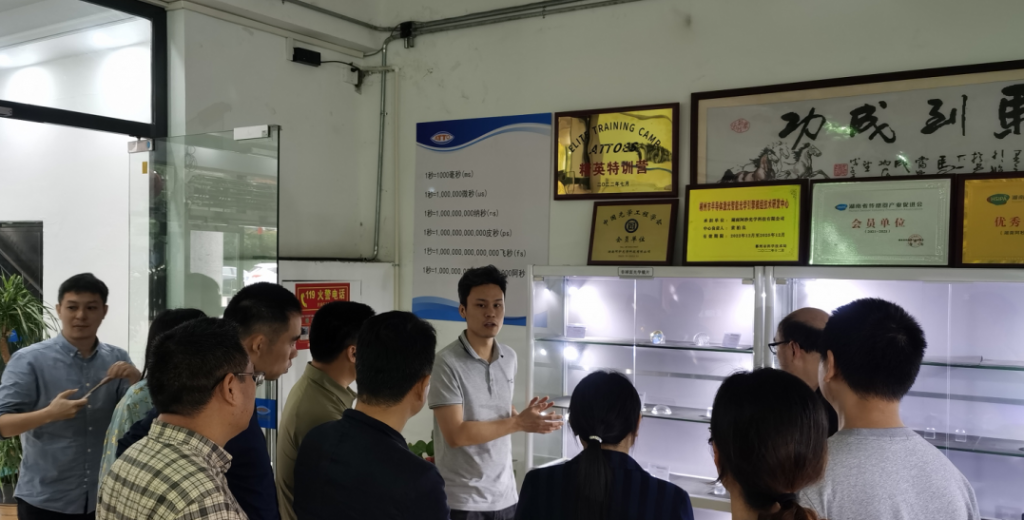 北湖区党校学员一行专程前来我司走访调研